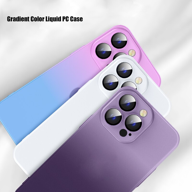 iPhone 13 Pro Frosted Matte Gradient Back Case