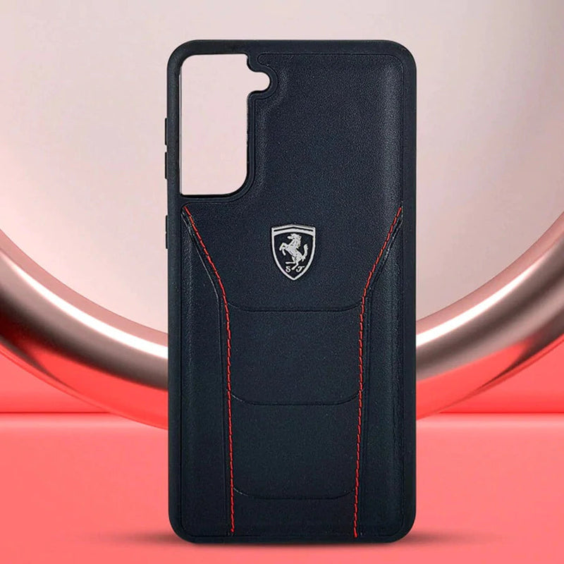 Ferrari ® Galaxy S22 Series Genuine Leather Crafted Limited Edition Case