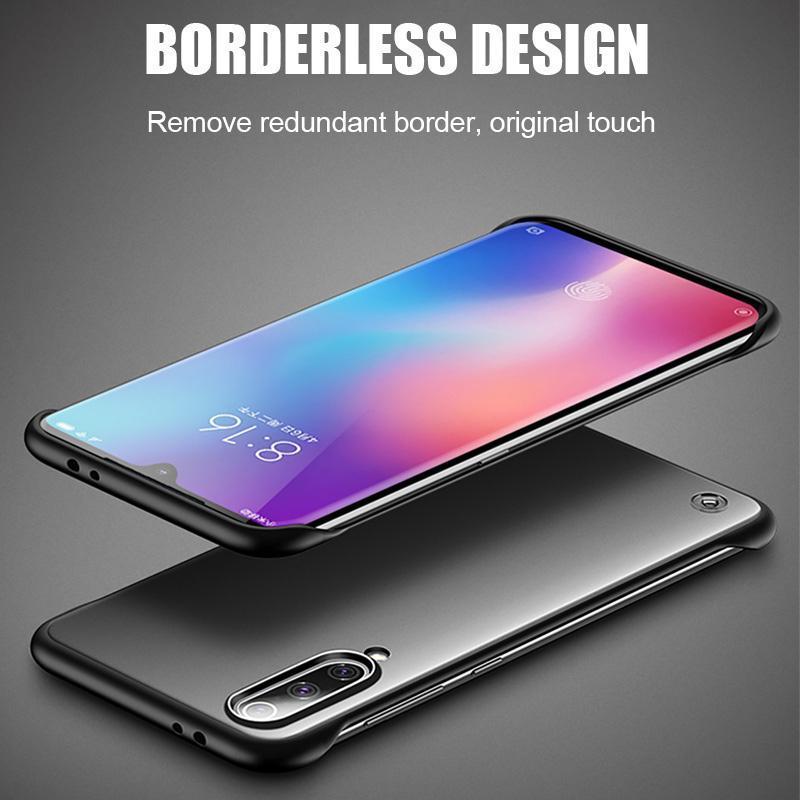 Galaxy A70 Luxury Frameless Transparent Case