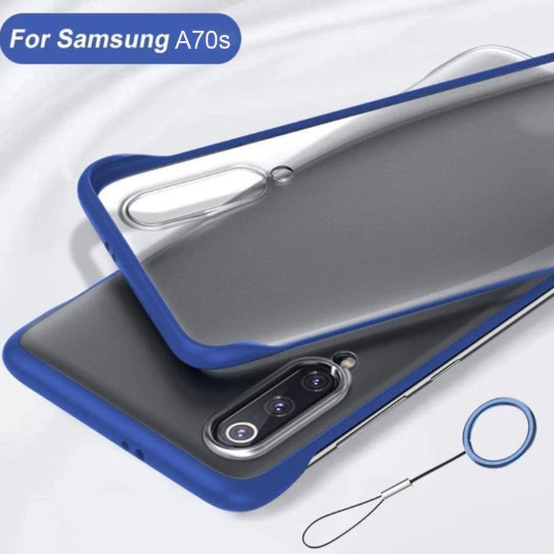 Galaxy A70s Luxury Frameless Transparent Case