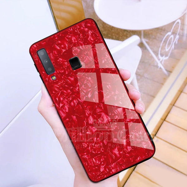 Galaxy M40 Dream Shell Series Textured Marble Case