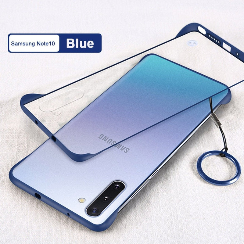 Galaxy Note 10  Luxury Frameless Transparent Case