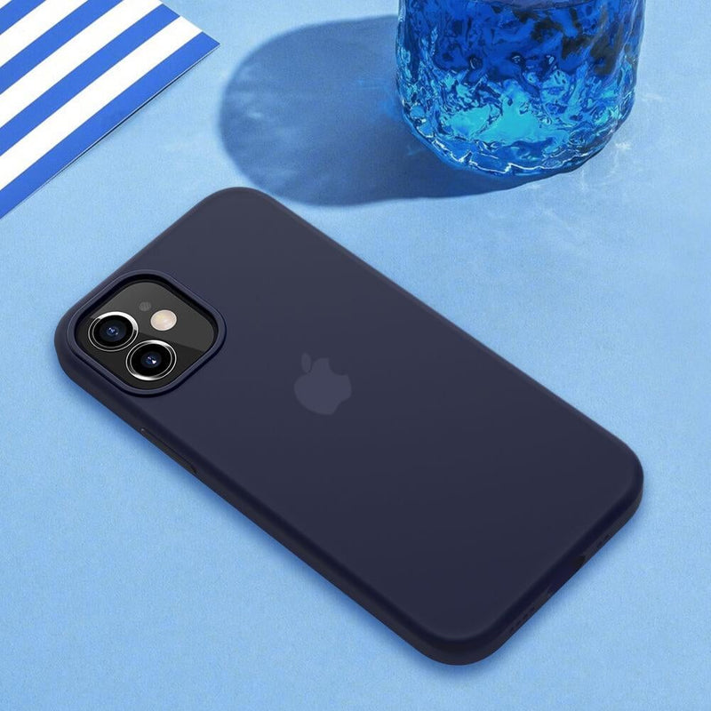 iPhone 12 Liquid Silicone Logo Case