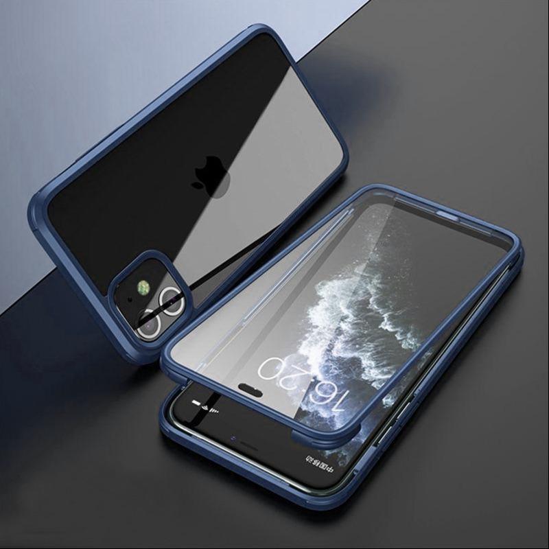 iPhone 12 Series (Front+Back) Hybrid Design Fiber Case