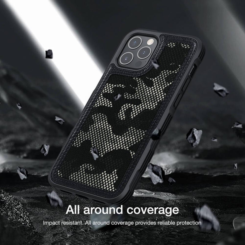 Nillkin ® iPhone 12 Pro Max Camouflage Pattern Cloth Case