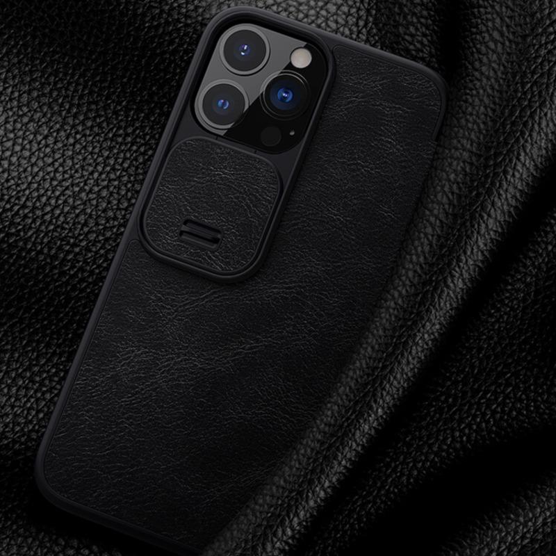 iPhone 13 Camera Protection Leather Flip Case