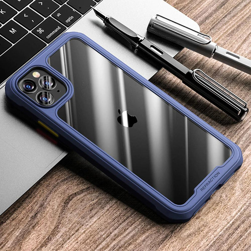 iPhone 12 Pro Durable Shockproof Refraction Fiber Case