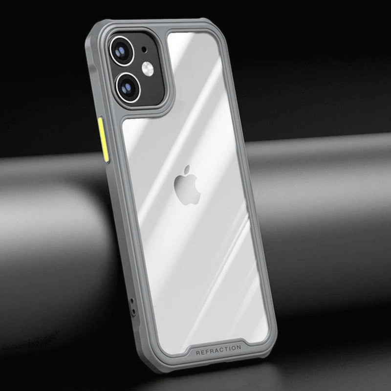 iPhone 12 Pro Durable Shockproof Refraction Fiber Case