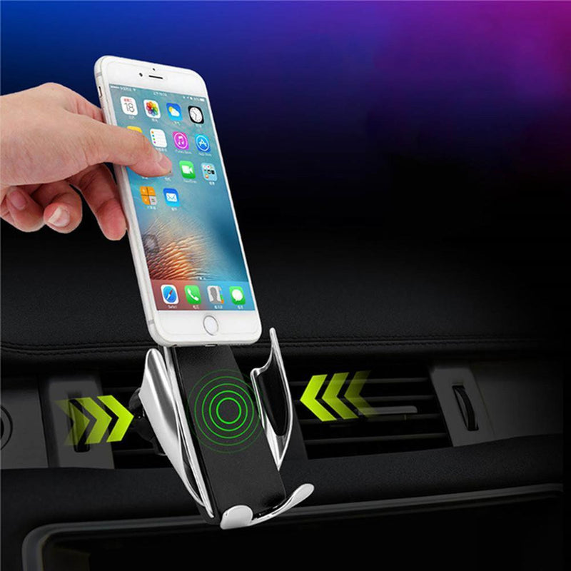 Auto-Clamp Magnetic Wireless Charger Mount