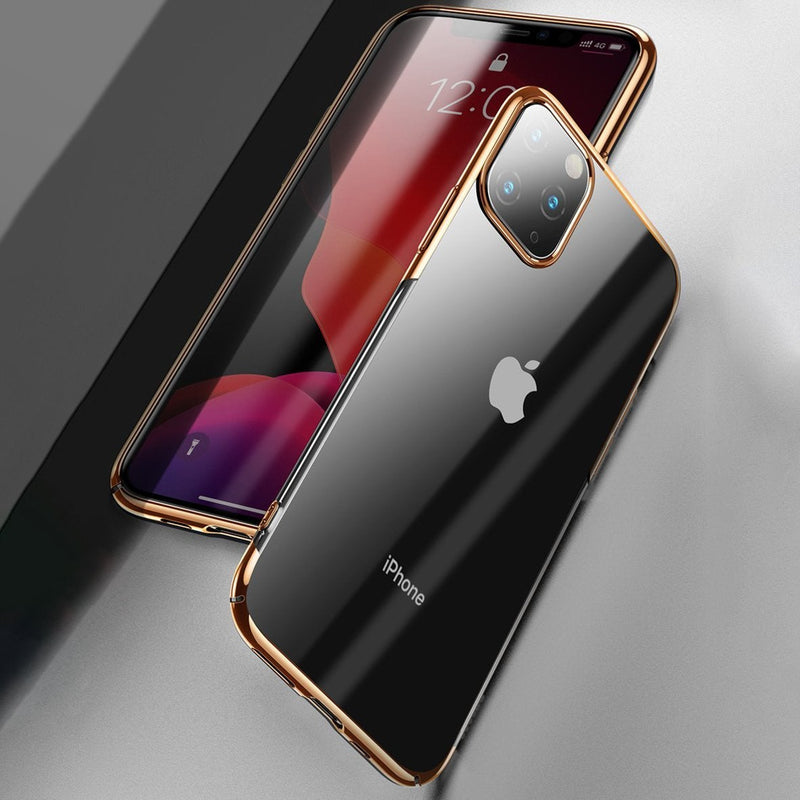 Baseus ® iPhone 11 Pro Ultra-Thin Transparent Sparkling Edge Case