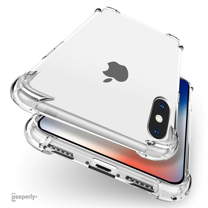 MK ® iPhone X King Kong Anti Shock TPU Transparent Case