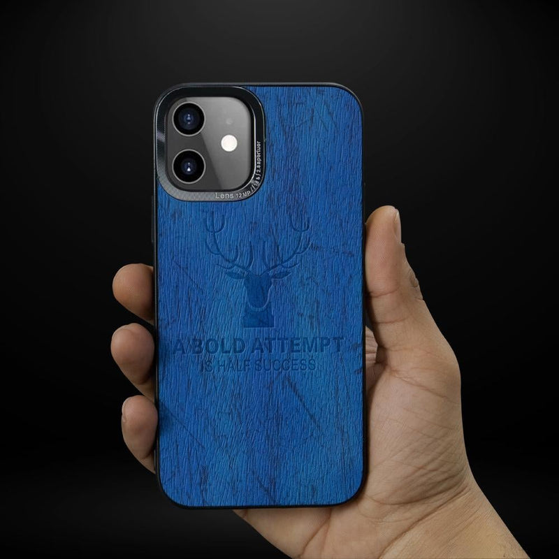 Deer Pattern Inspirational Soft Case - iPhone