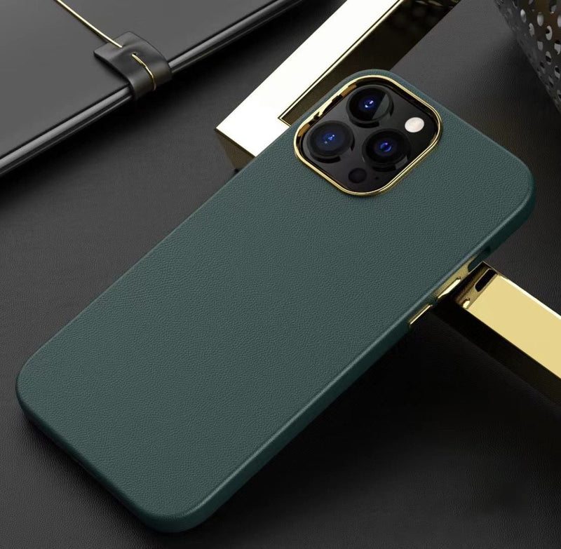 Luxury Genuine Leather Case - iPhone