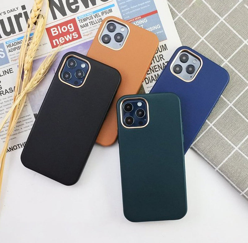 iPhone 13 Pro Luxury Genuine Leather Case