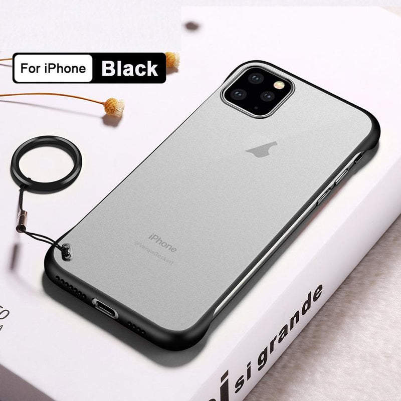 iPhone 11 Luxury Frameless Transparent Case