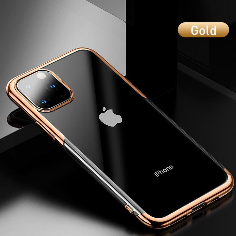 Baseus iPhone 11 Series Ultra-Thin Transparent Sparkling Edge Case