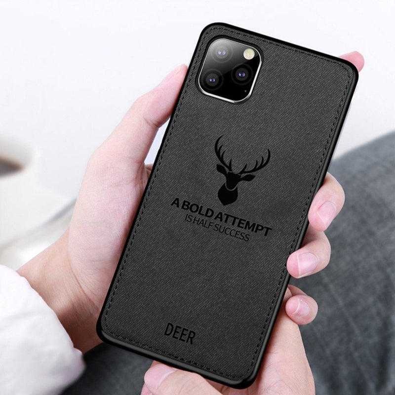 iPhone 11 Pro Deer Pattern Inspirational Soft Case (3-in-1 Combo)