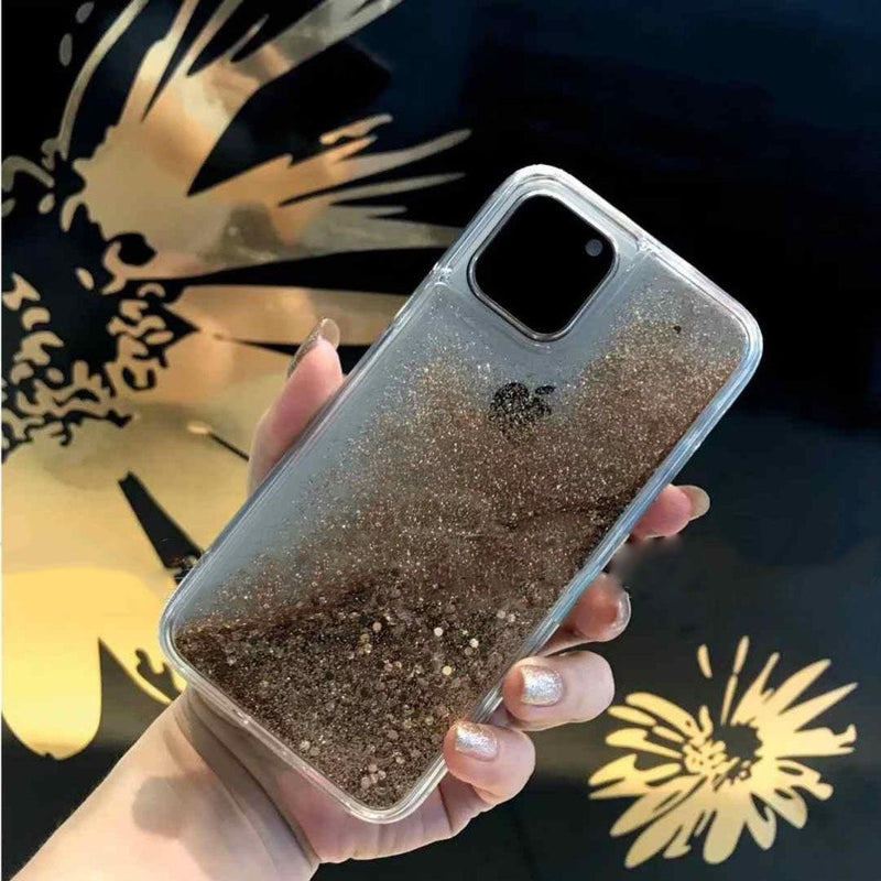 iPhone 11 Series Liquid Glitter Sparkle Shiny Bling Case