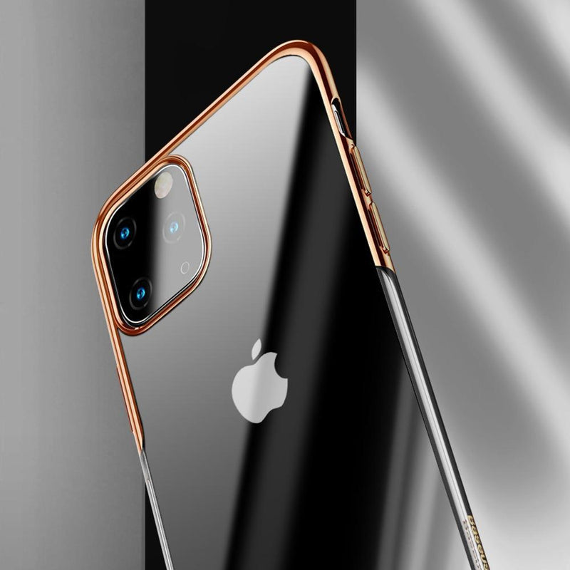 Baseus ® iPhone 11 Pro Ultra-Thin Transparent Sparkling Edge Case