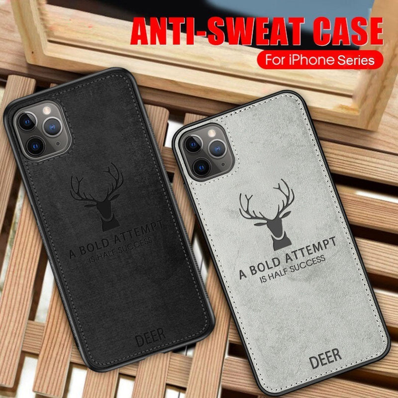 iPhone 11 Pro Max Deer Pattern Inspirational Soft Case (3-in-1 Combo)