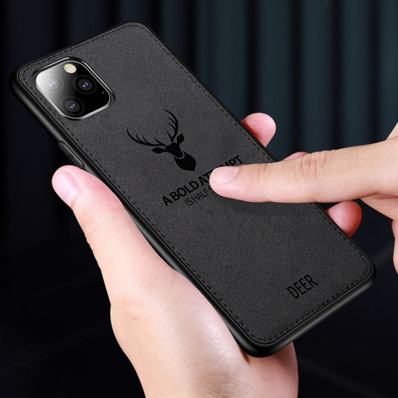 iPhone 11 Series Deer Pattern Inspirational Soft Case