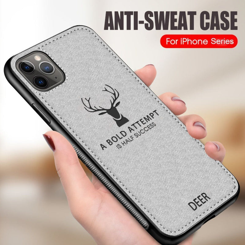 iPhone 11 Deer Pattern Inspirational Soft Case (3-in-1 Combo)