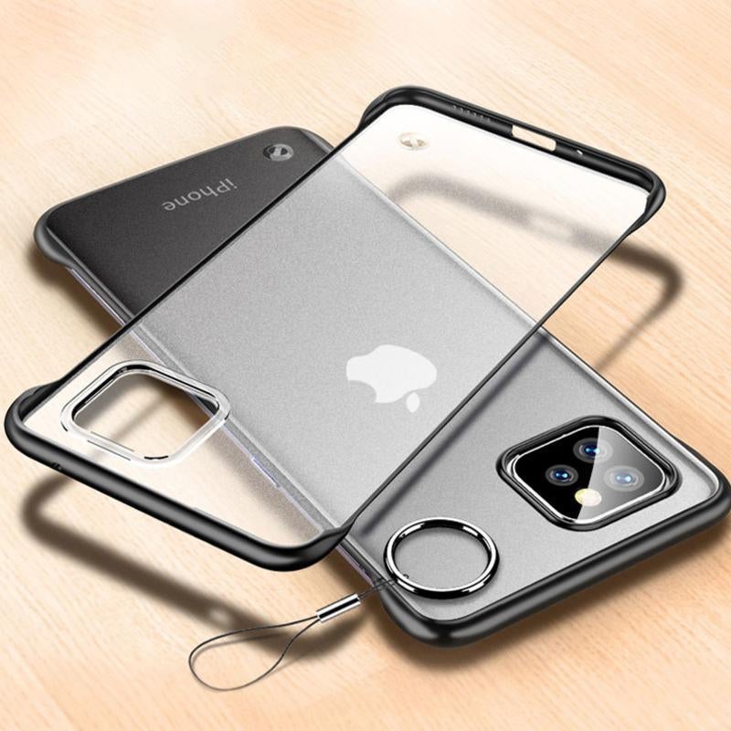 iPhone 11 Series Luxury Frameless Transparent Case