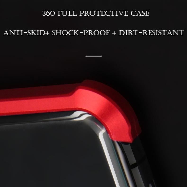 iPhone XR Frameless Auto-Fit (Front+ Back) Magnetic Glass Case