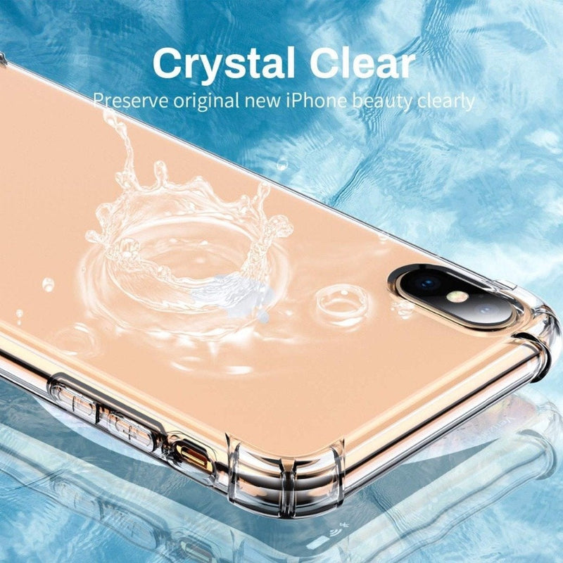 MK ® iPhone XR King Kong Anti Shock TPU Transparent Case