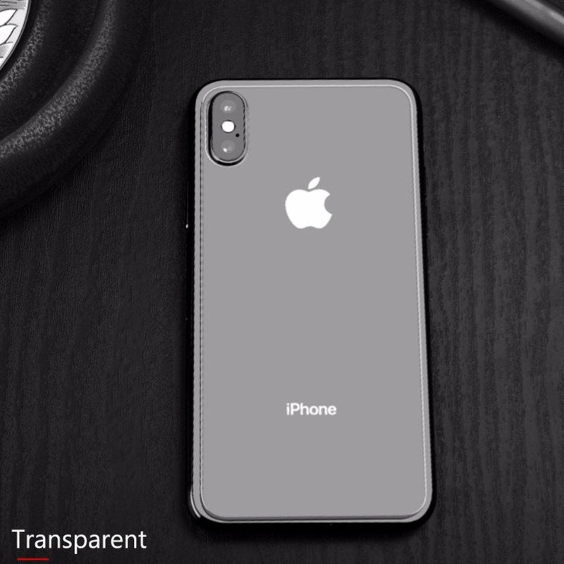 iPhone X Series Back Tempered Glass