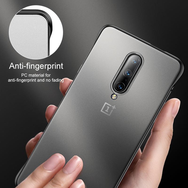 OnePlus 7 Pro Luxury Frameless Transparent Case