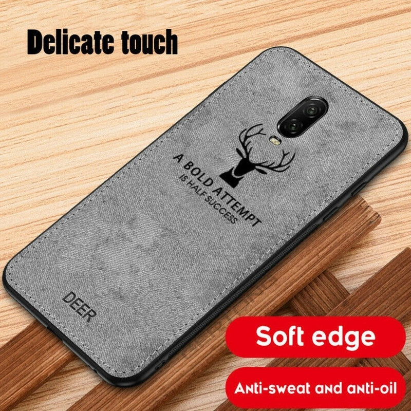 OnePlus 7 Deer Pattern Inspirational Soft Case