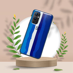 OnePlus 9 Pro Rainbow Liquid Silicone Logo Case