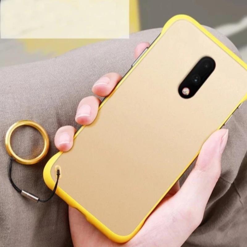 OnePlus 7 Luxury Frameless Transparent Case