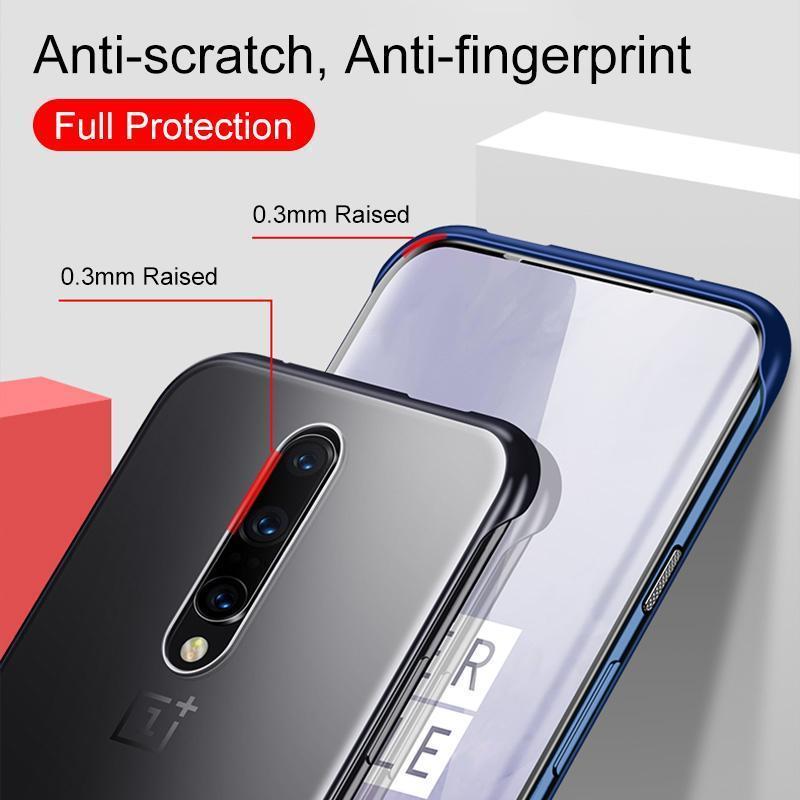 OnePlus 7 Pro Luxury Frameless Transparent Case