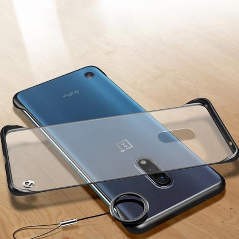 OnePlus 7 Luxury Frameless Transparent Case