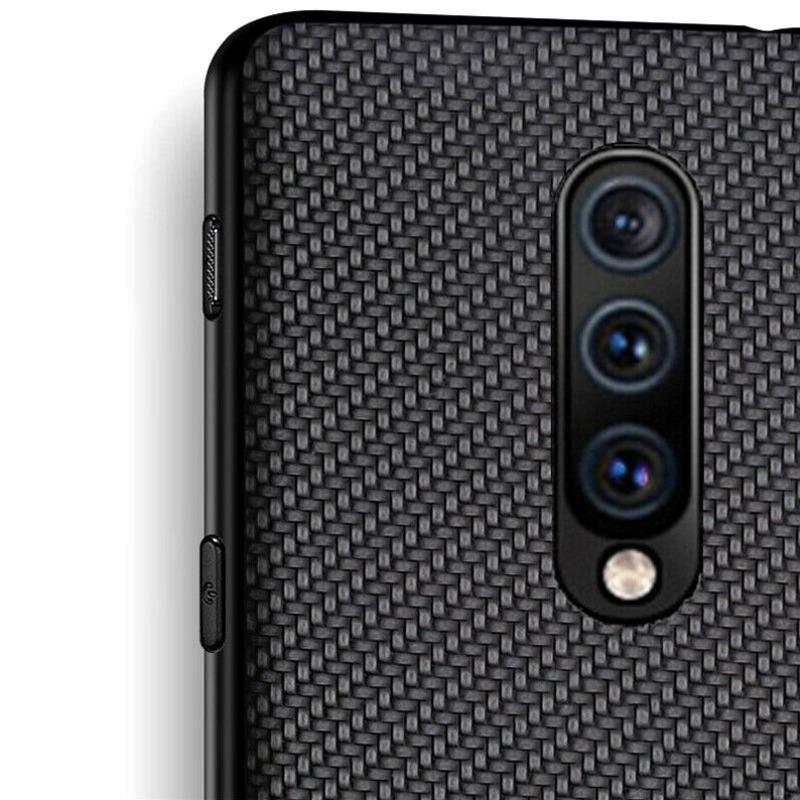 OnePlus 7T Pro Carbon Fiber Premium Armour Case