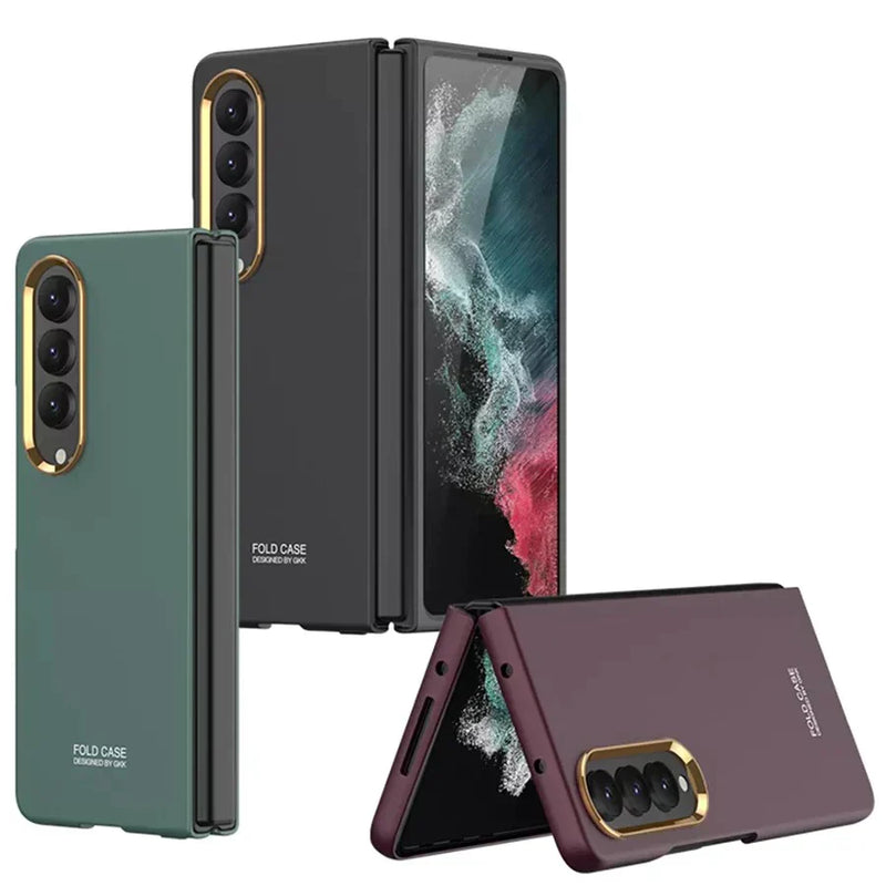 Galaxy Z Fold4 Camera Edge Gold Plated Case