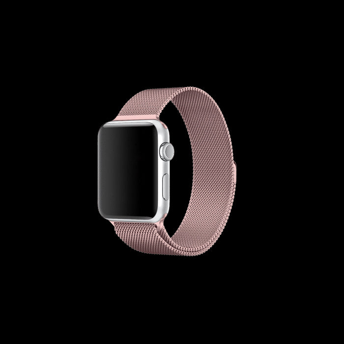 Magnetic Stainless Steel Milanese Strap for Apple Watch (Only Strap)