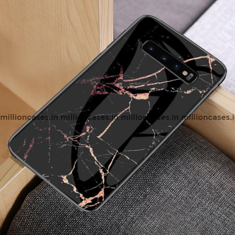 Galaxy S10 Classic Nature Elemental Textured Marble Case