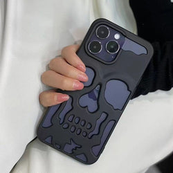 iPhone 12 Pro Max Hollow Skull Design Case