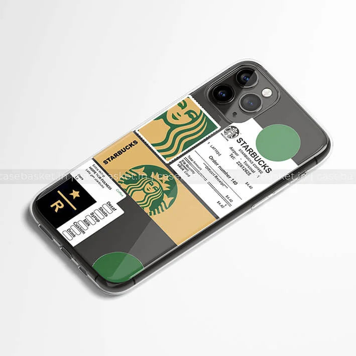 Starbucks Coffee Transparent Silicone Case