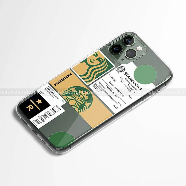 Starbucks Coffee Transparent Silicone Case