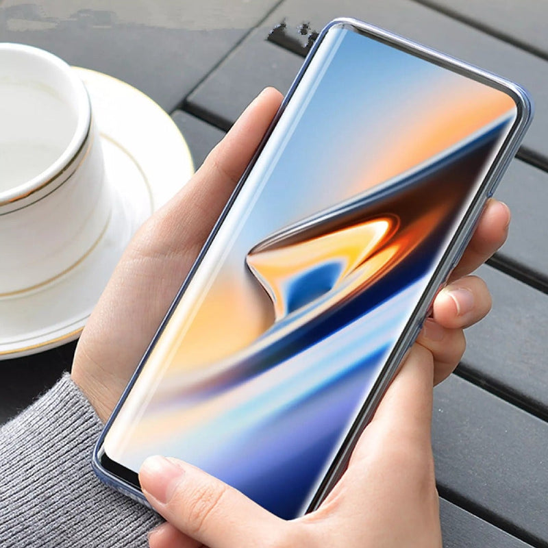 OnePlus 7 Pro Ultra Full Liquid Glue UV Tempered Glass