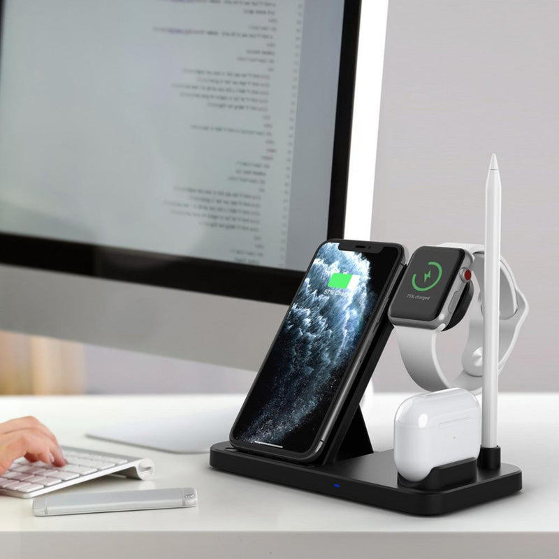 4 in 1 Qi Wireless Charging Stand