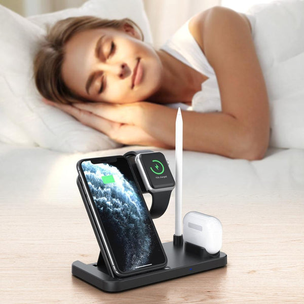 4 in 1 Qi Wireless Charging Stand